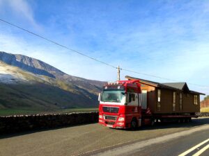 Acorn Caravan Transport | Luxury Lodge | North Wales | UK