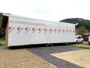 Acorn Caravan Transport | Twin Unit | Modular Build | Flintshire | North Wales